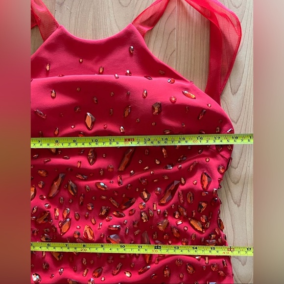 Mignon VM1531 Large Stone Beaded Gown size 8 - Picture 10 of 14